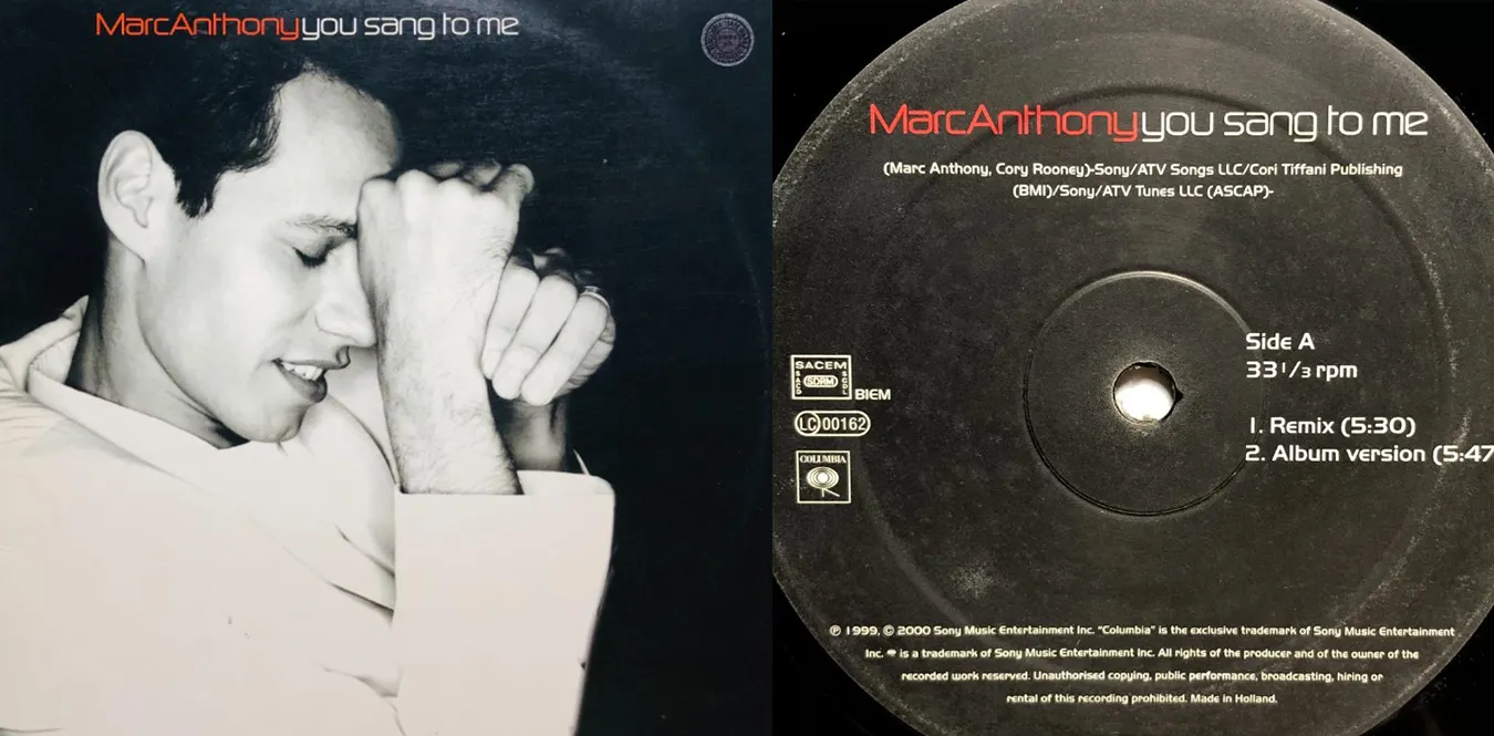 Marc Anthony – You Sang To Me